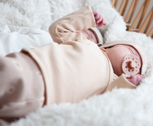 Broekje baby rib daisy