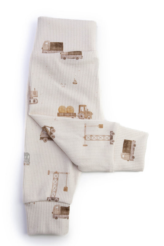 Broekje baby rib bouwmachines