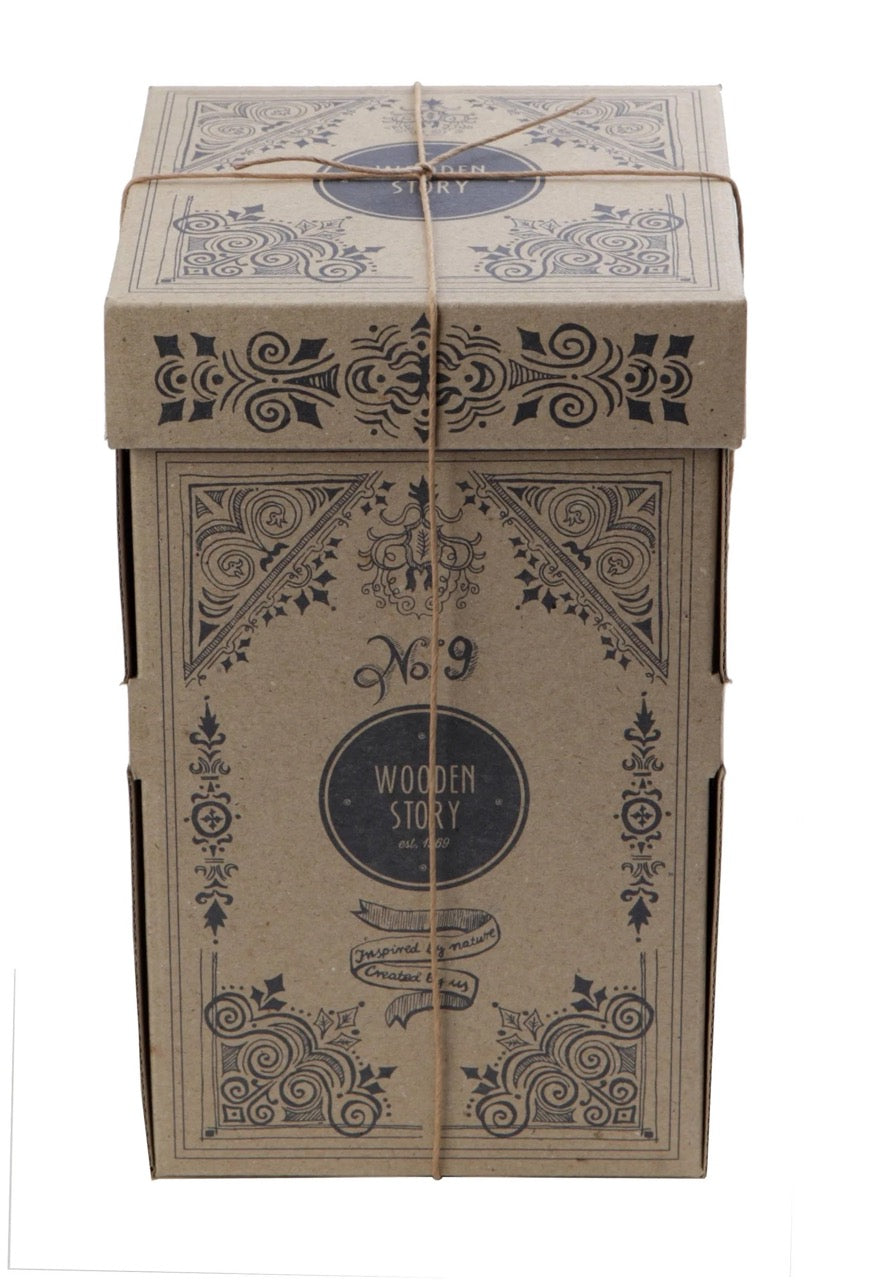 Wooden stacking tower square - Montessori - wooden toys