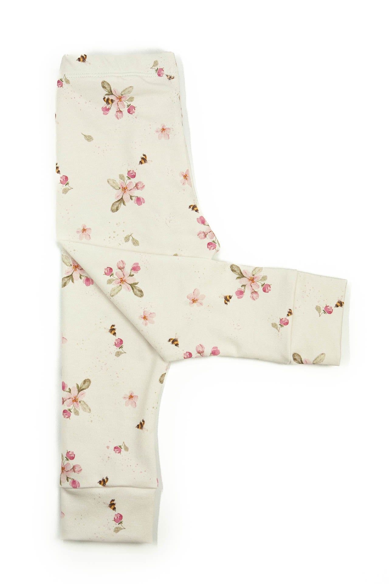 Legging little one flowers pink