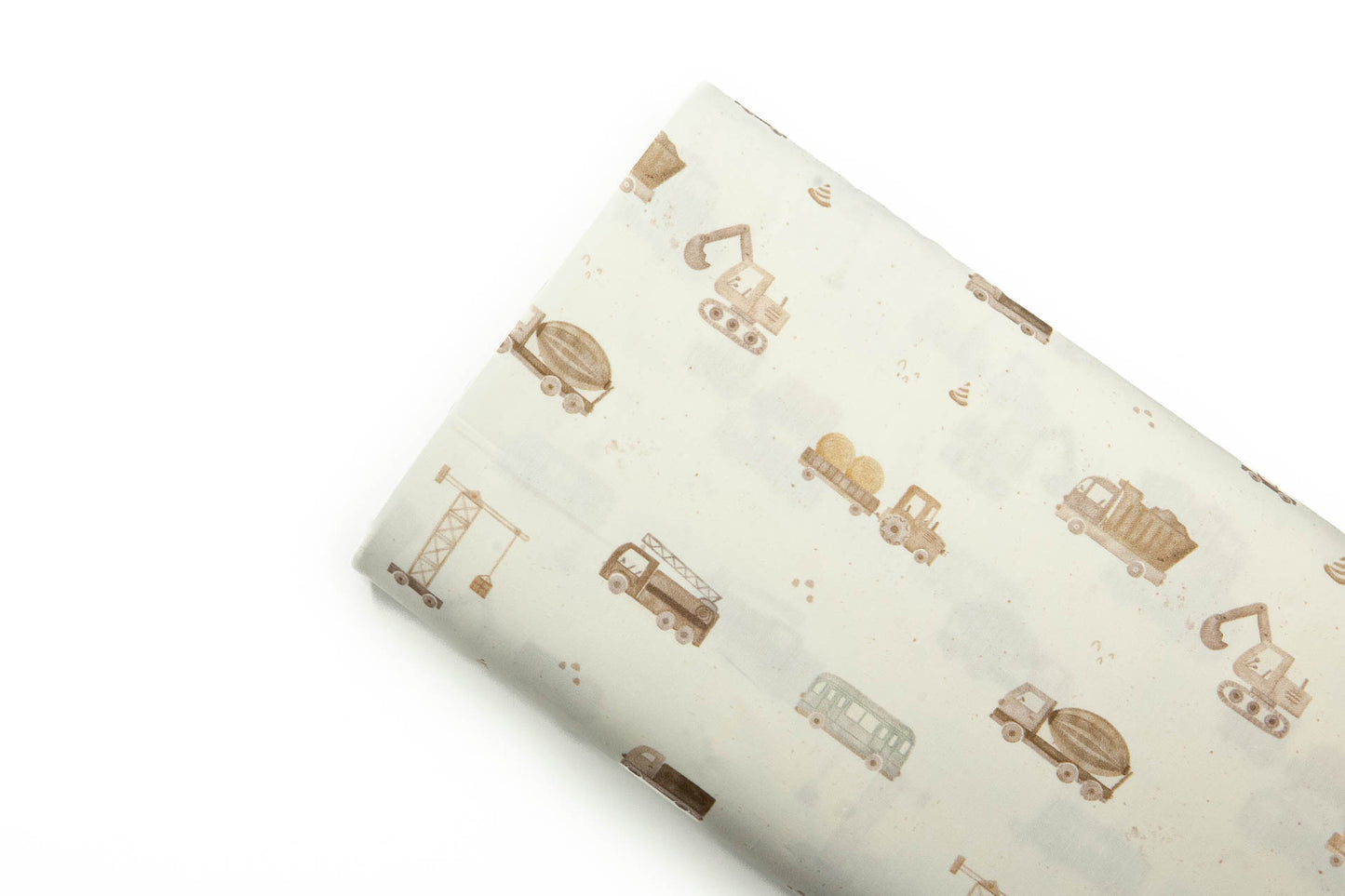 Toddler Duvet Construction Machines