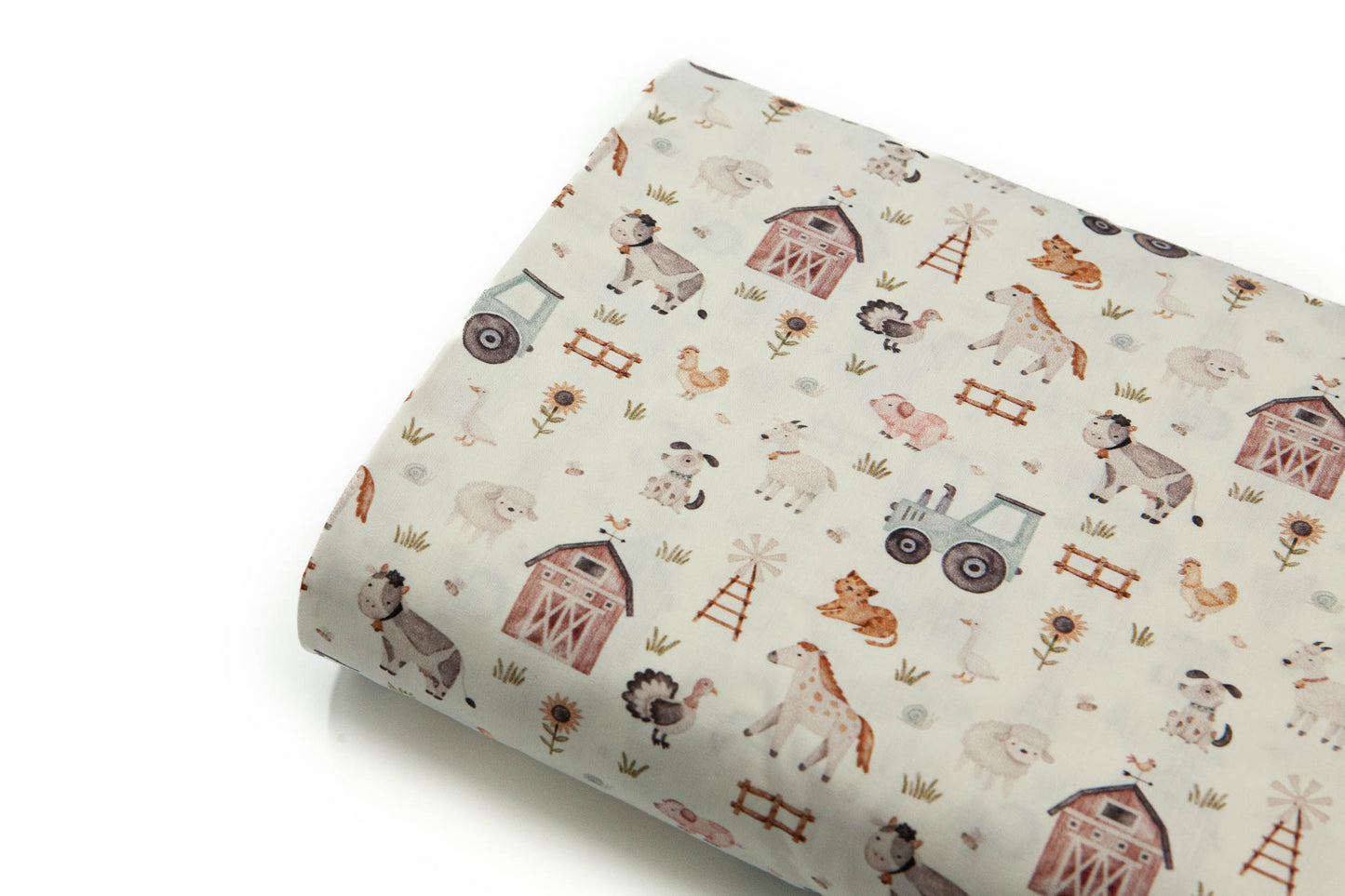 Kleinkinderbettdecke Bauernhoftiere