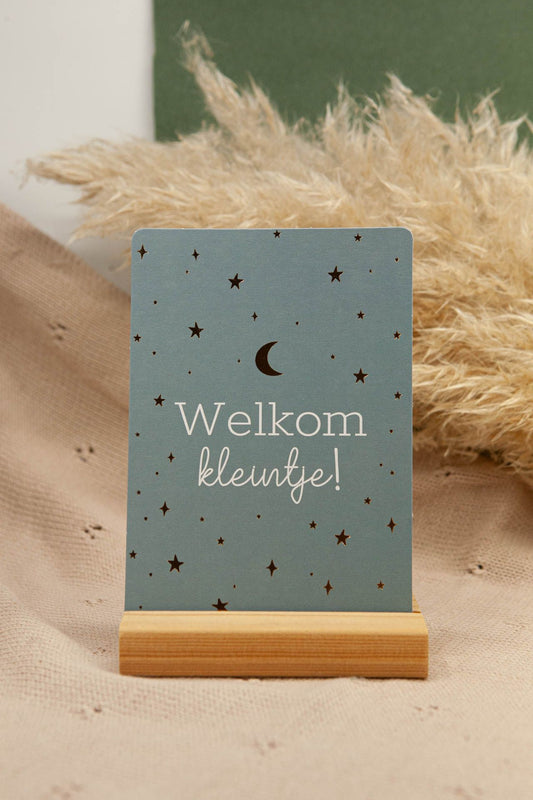 Kaartje Welkom kleintje!