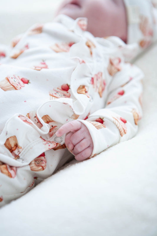 Playsuit Rüschen Little One Cupcakes