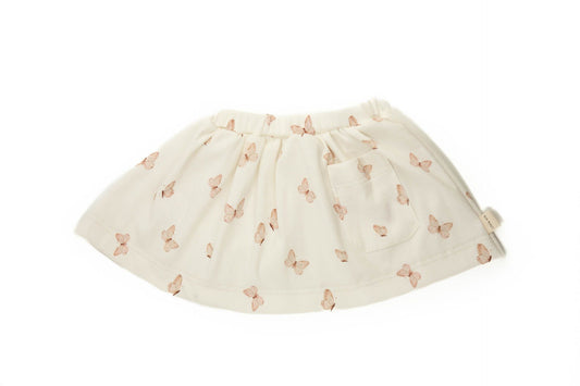 Rokje baby rib vlinders