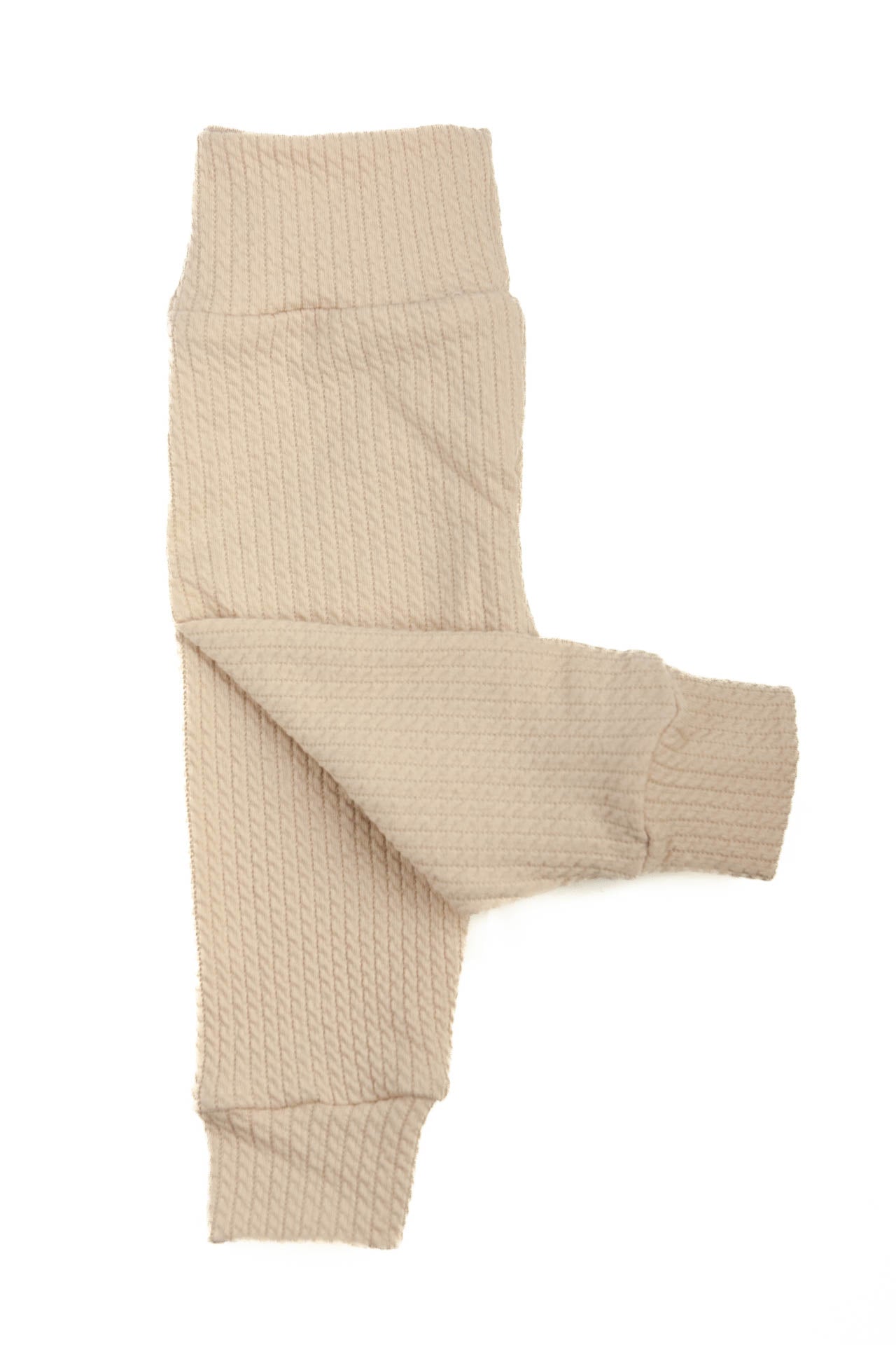 Zopfmusterhose natur