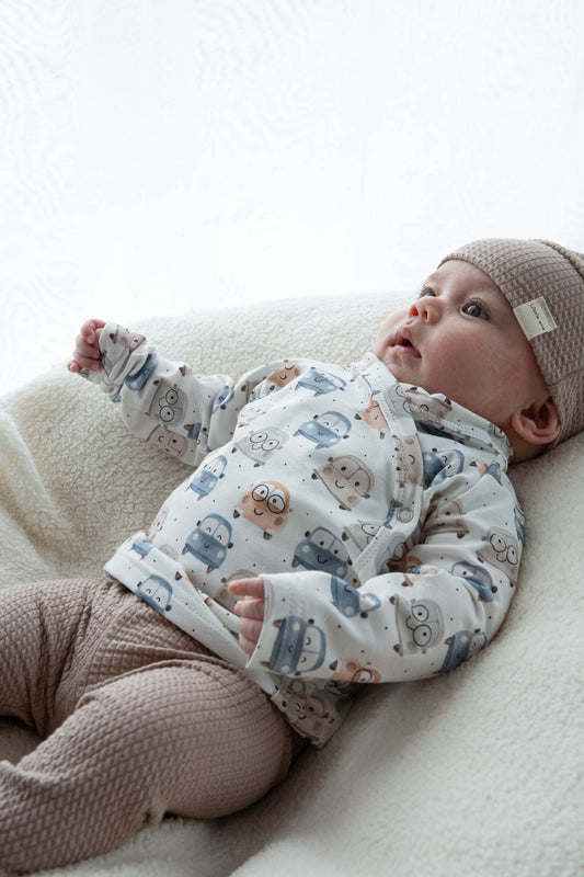 Overslag shirtje auto's