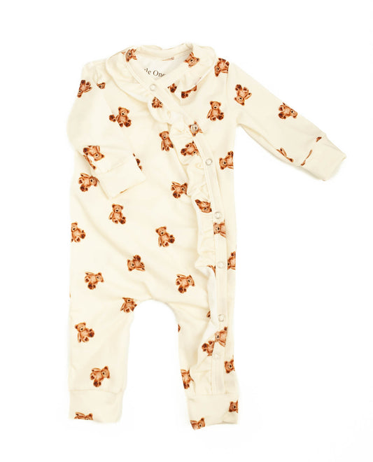 Ruffle wildflower romper