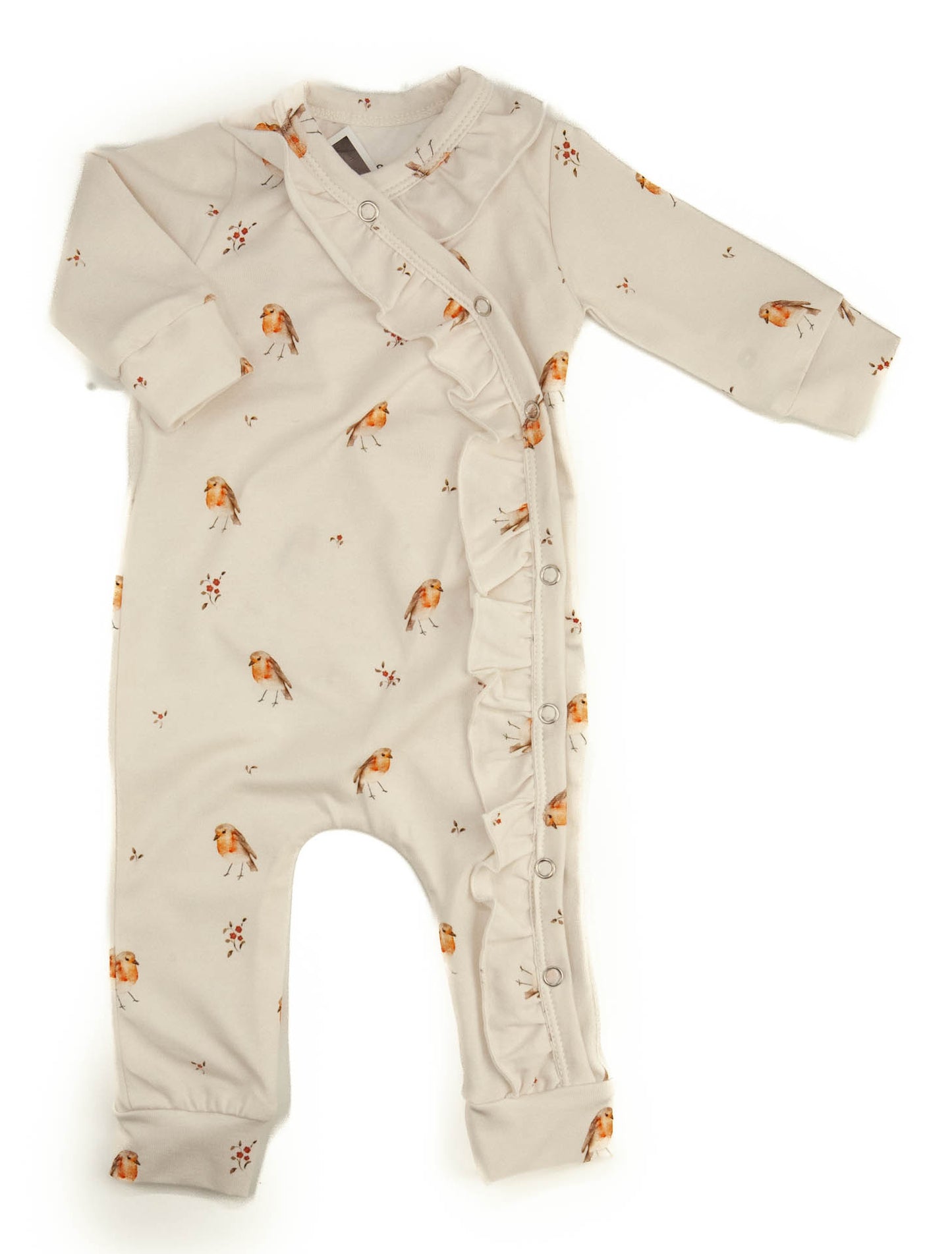 Boxpakje ruffel little one roodborstjes