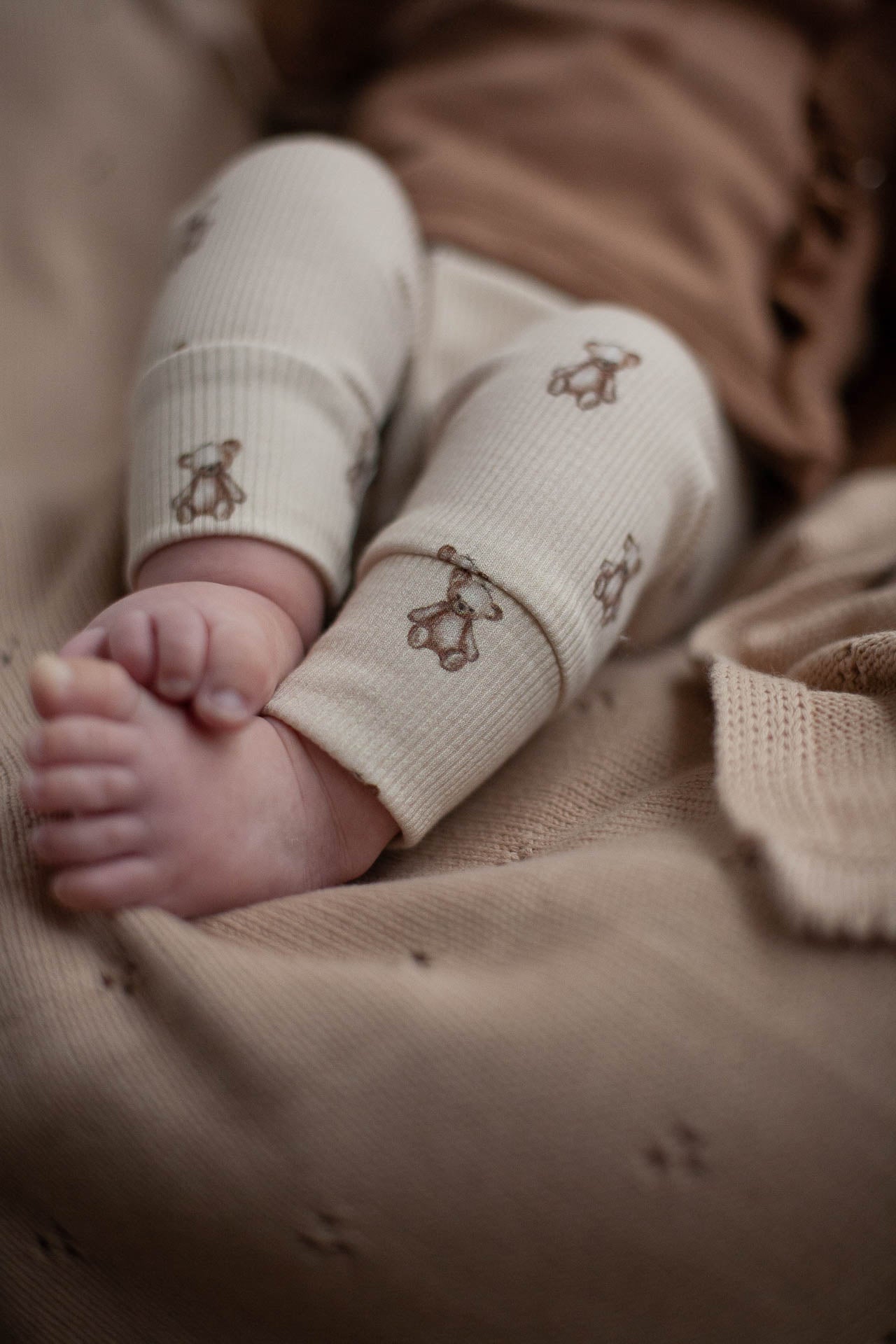 Broekje baby rib sweet little bears