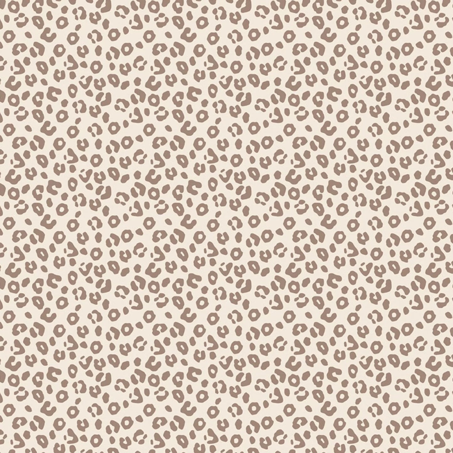 Kleinkind / Bettbezug beige, Leopardenmuster