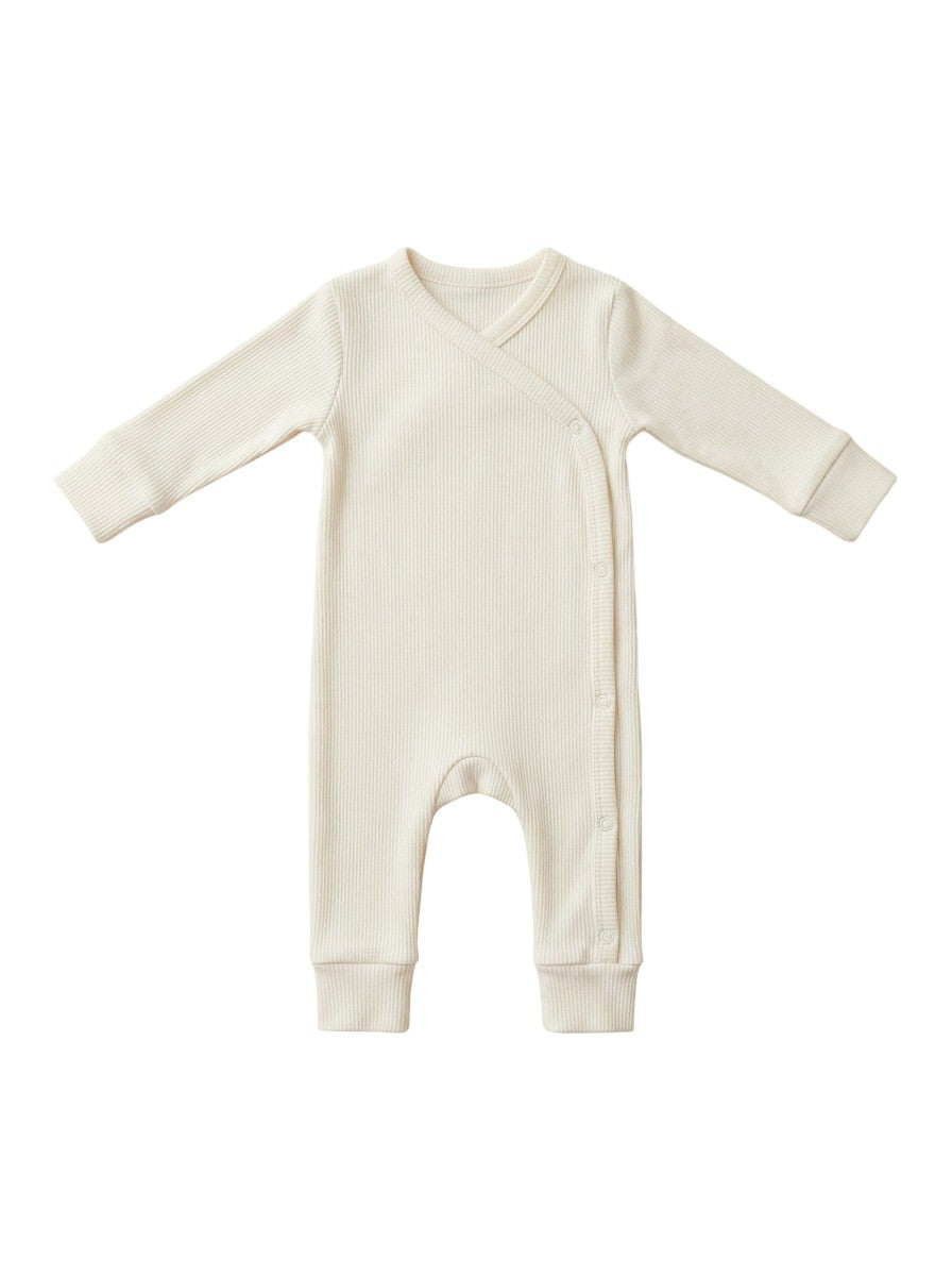Boxpakje baby rib ecru