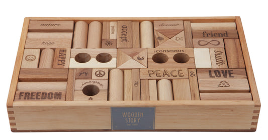 Peace & Love Blocks - 108 stuks