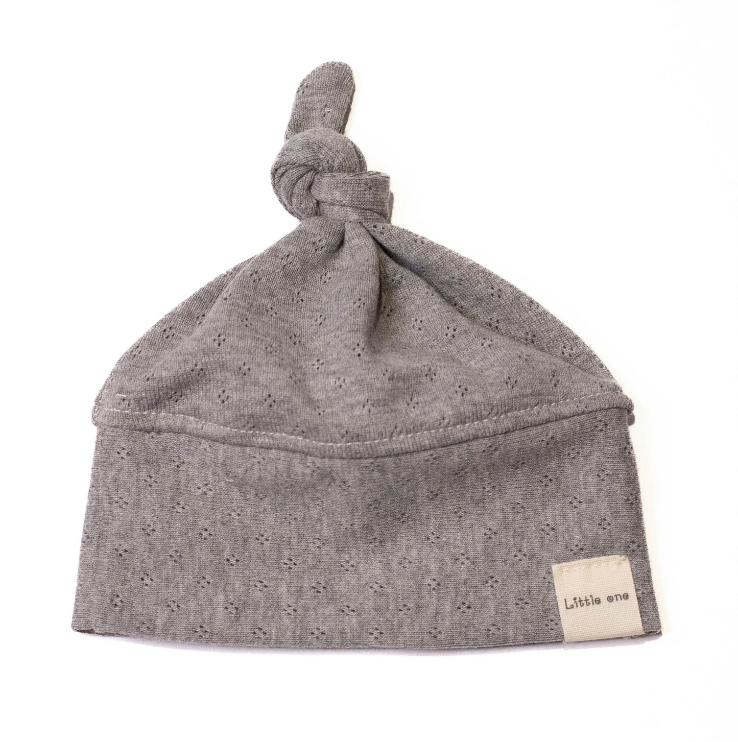 Mutsje ajour dark grey