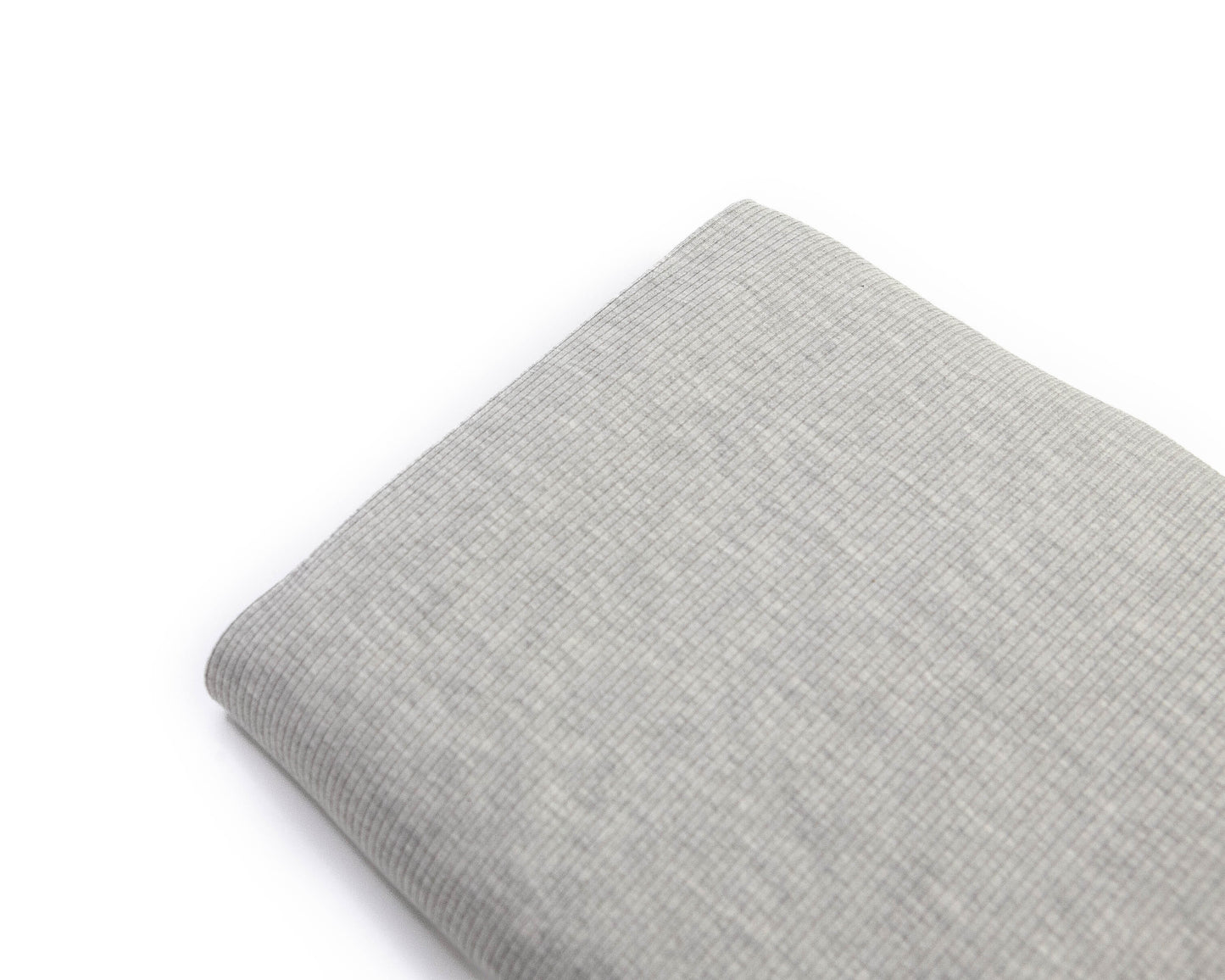 Overslag shirtje baby rib grey