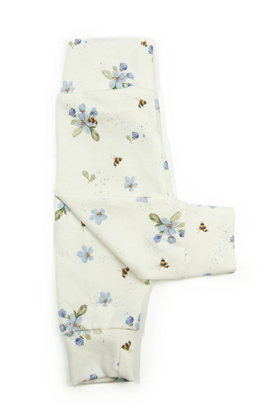 Broekje Little one flowers blue