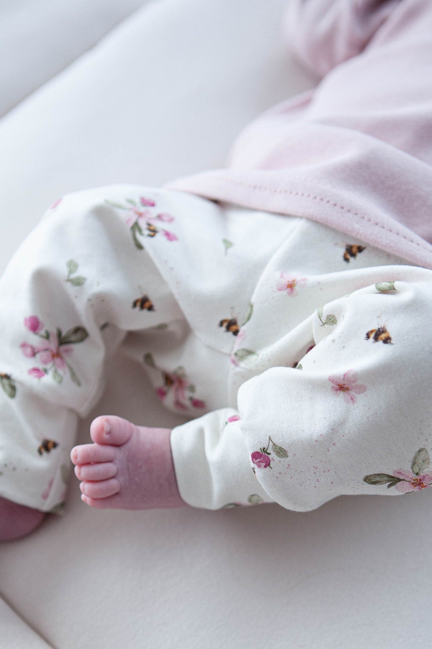 Aanbieding set Little one flowers pink