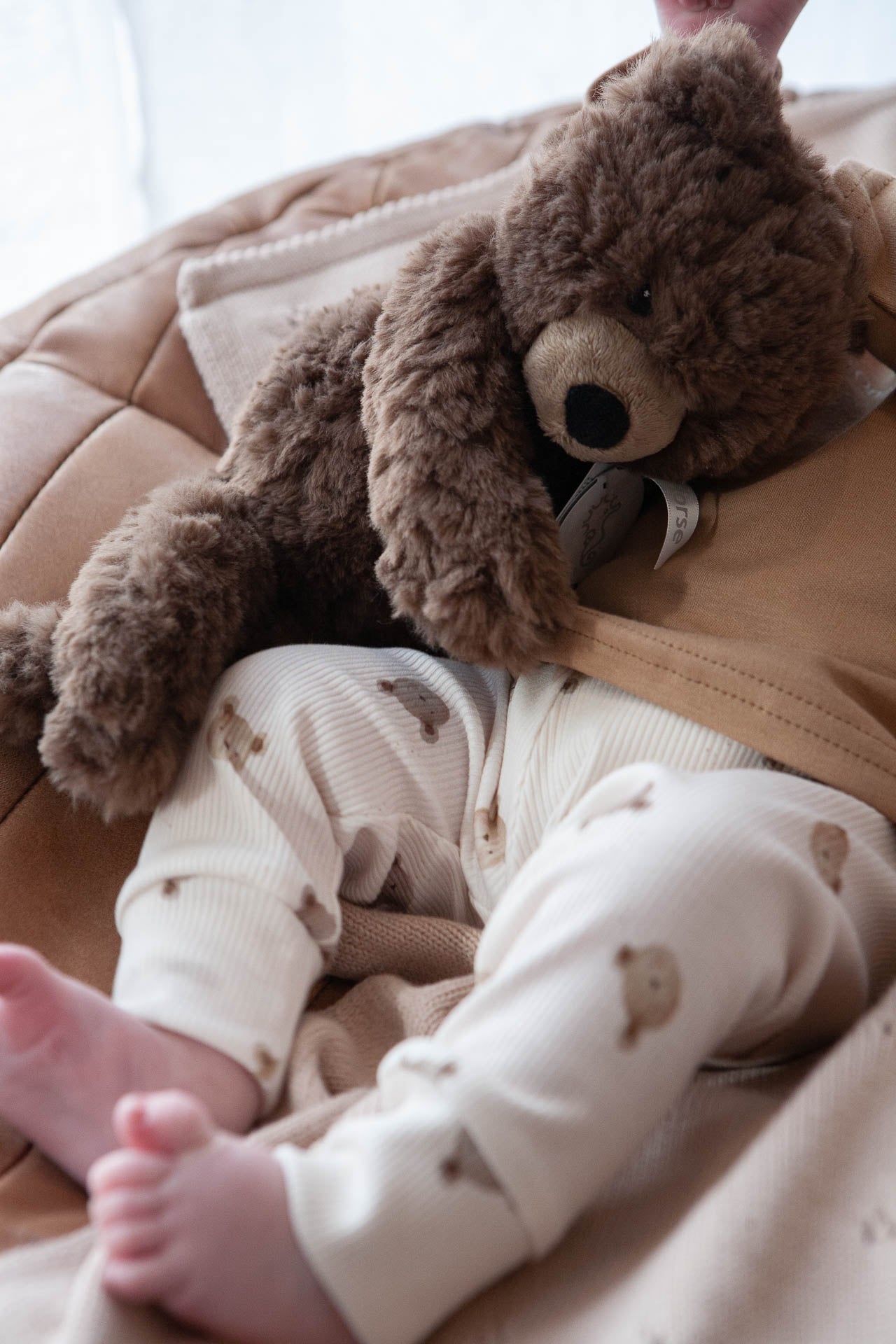 Broekje baby rib little one bears