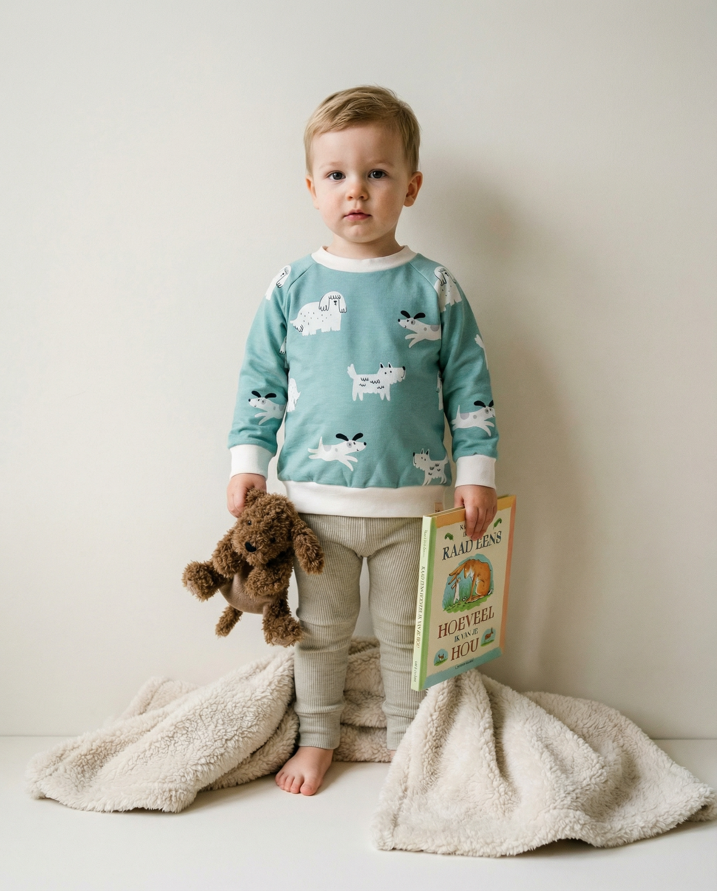 Oversized sweater dusty lilac personalized