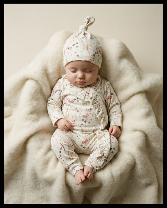 Ruffle wildflower romper