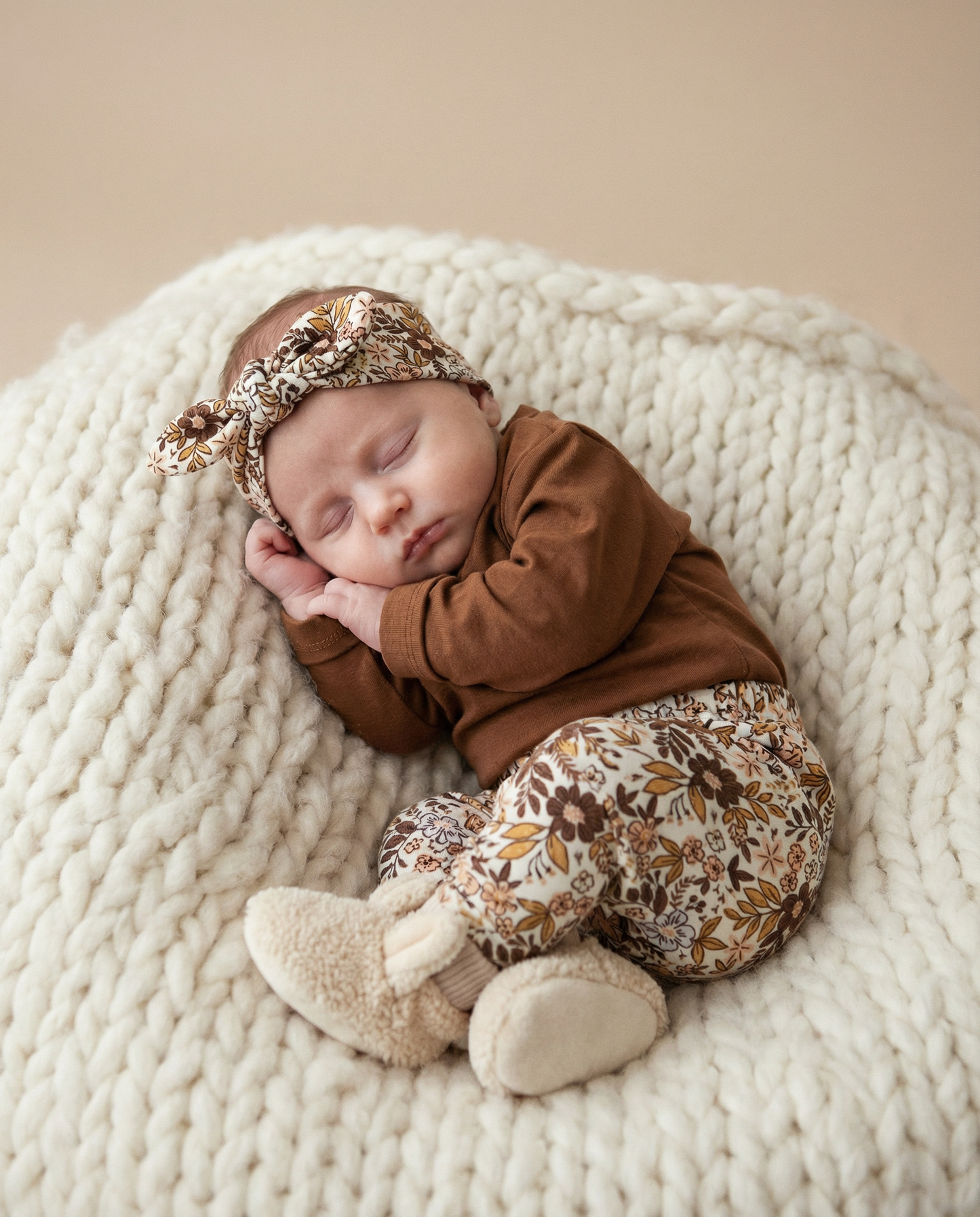 Haarbandje autumn flowers