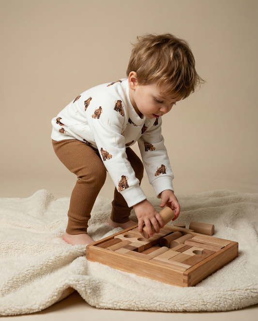 Oversized sweater dusty lilac personalized